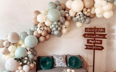 How to make a balloon garland?