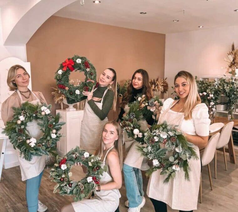 Christmas Wreath Workshop in Marbella