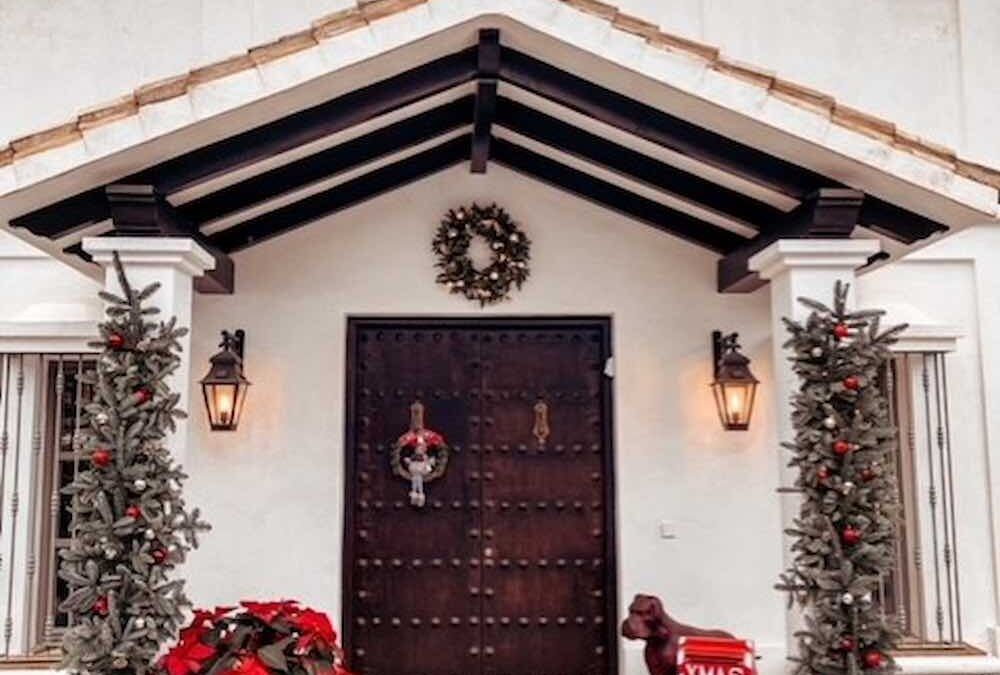 Christmas decoration for events in Marbella
