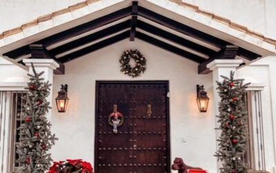 Christmas decoration for events in Marbella